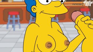 HENTAI ZZZ - THE SIMPSONS MOE FUCKS MARGE DOGGYSTYLE AND CUM IN HER ASS-1
