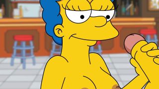 HENTAI ZZZ - THE SIMPSONS MOE FUCKS MARGE DOGGYSTYLE AND CUM IN HER ASS-9