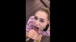 NII000928 White Girls Takes Cumshot From Bbc On Top Of The Mountain - cumshot - cuckold porn femdom 69-2