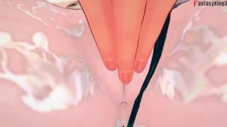 Hentai Gwen fucking on the beach  Total Drama  Full and POV on patreon Fantasyking3-1