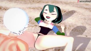 Hentai Gwen fucking on the beach  Total Drama  Full and POV on patreon Fantasyking3-2