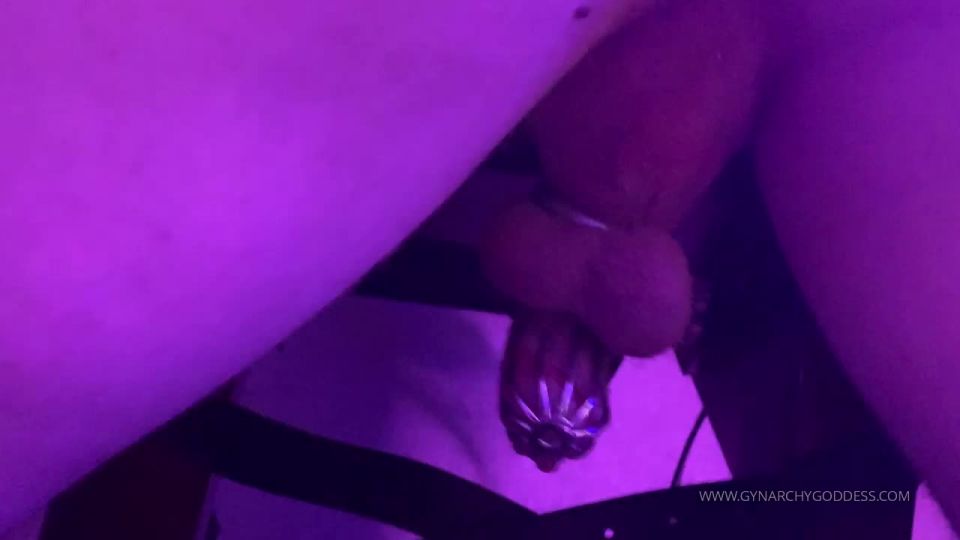 online clip 43 Gynarchy Goddess — Chastity tease on day | femdom porn | femdom porn leather femdom