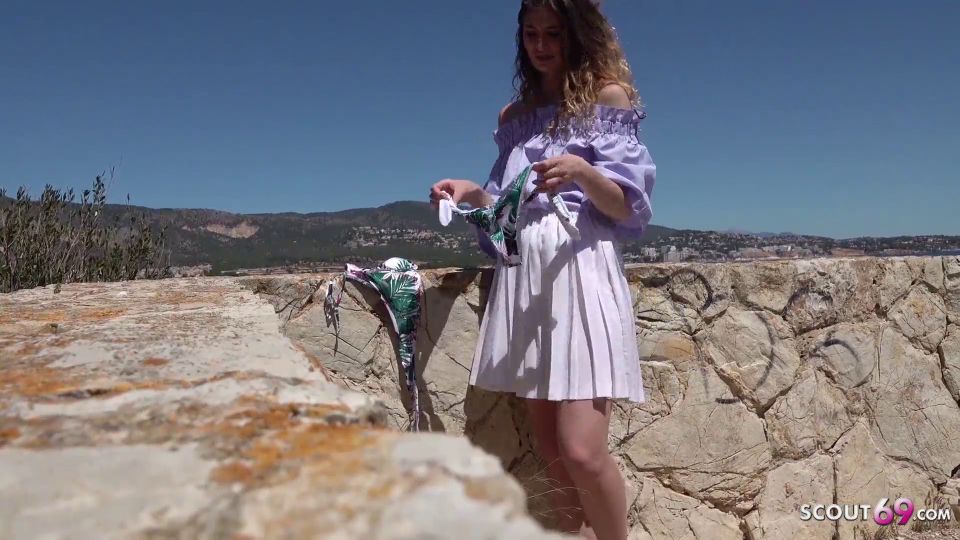 Sex With A Beautiful Tourist Girl In Mallorca (Public) Candice Demellza
