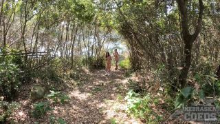 Abbie Storm aka Dora Cheri, Sammie - Naked Hiking On An Abandoned Island In The Adriatic Sea With Cheri Sam And Dora - Teen-1