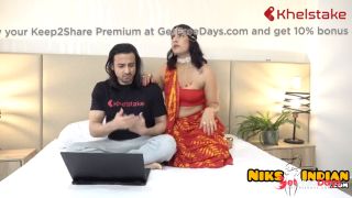 Huge Ass Desi MILF Bhabhi RIMS Devars Ass to get FUCKED-1