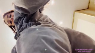 online video 46 Licking Girls Feet – DORI and JENNY – Do you want to worship us on femdom porn sissy maid femdom-2