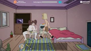 Jackismyname145 - ORGY BLOWJOB AT CAMPUS!! - Cumpussy - Fuckerman [Season 1]-3