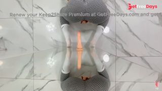 Perfect Mirror Dildo Fuck to Squirting Orgasms from Different Angles-1