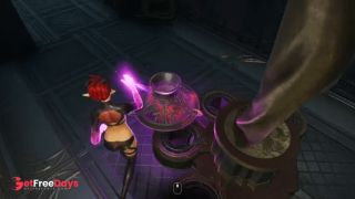 Horny Elf Solves Sexy Puzzles to Get Out of Dungeon-4