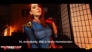 Little Whore Felt the Full Power of Fem Homelander. Femdom, Creampie-7