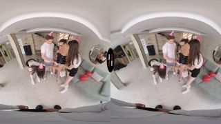 UltraHD VR Orgy Surprise with Step Siblings & Russian Tempta-1