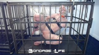 free video 19 Bondage Life – Cage Time With Greyhound (Rope Edition) – 11/22/2021 on bdsm porn amazing foot fetish-5
