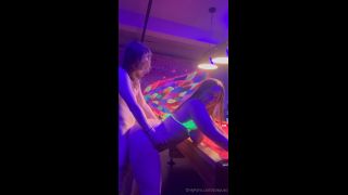 Zoey Uso, ZoeyUso, Glow In The Dark Bra Getting Fucked On The Pool Table (Amateur porn)-3