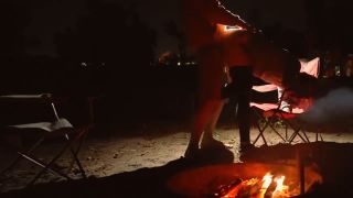 Public Camping Sex Bj, Bending Over And A Big Load 720p-4