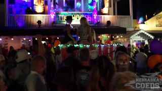 Pre Fantasy Fest Street Party With Body Painting And Flashing - POSTED LIVE FROM KEY WEST, FLORIDA Milf!-4