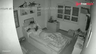 [Sleeping.Porn] Chubby girl chilling in the bed after birthday party, hidden cam-7