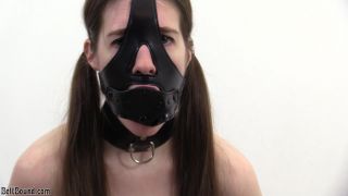 video 44 superheroine femdom Belt Bound – Ivy Red – penis gag mask, belt bound on bdsm porn-7