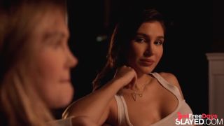 SLAYED Tiny Cutie Ellie Luna Cant Wait To Eat Her Hot BFF Sonya Blazes Pussy-2