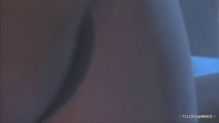 Touch Sexy lesbians engage in sexual intercourse and touch each other on the bed.-0