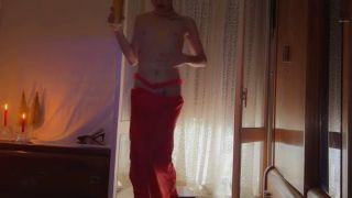 Dress "Adult cinematography: red dress, heels, music, headphones… and PH’s finest BOOM ever."-0