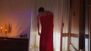 Dress "Adult cinematography: red dress, heels, music, headphones… and PH’s finest BOOM ever."-5
