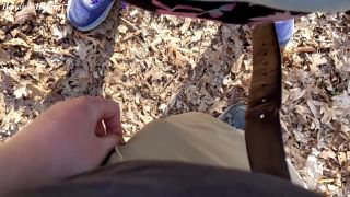 Public Handjob On Hiking Trail With Two Massive Cumshots! – ClawsQueen Foot-0