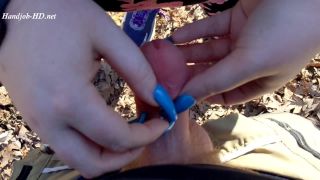 Public Handjob On Hiking Trail With Two Massive Cumshots! – ClawsQueen Foot-4