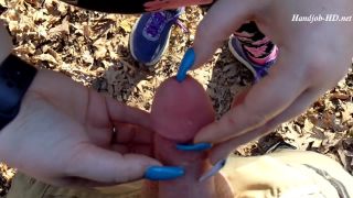 Public Handjob On Hiking Trail With Two Massive Cumshots! – ClawsQueen Foot-5