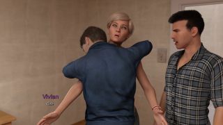 Adult Gameplay Videos - My Husband's Boss - Chapter 1 - The mechanic about to kiss Vivian-3