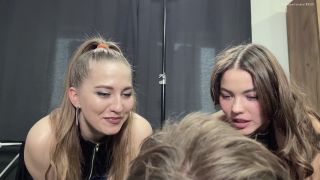 clip 10 bbw smoking fetish Wildcats – Princess Bertie And Rebecca – Spit In The Slaves Face And Laugh At Him, spit on fetish porn-5