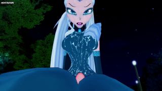 TheHentaiKami - Icy from Winx Club Gives An Amazing Footjob-8