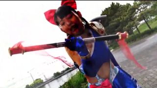 [supermisses.com] THP-95 スーパーヒロイン危機一髪! 美少女戦士チアサファイア ～禁じられた破邪のバトン～ Sara Uruki, Saki Kisaki | giga heroine, superheroines porn, superheroine, wonder woman-8