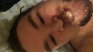 OlgaManHood - dirty talking spit on my own face, fingering my hole-5