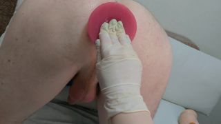 Fucked her boyfriend with a big butt plug in the ass Sex ...-3