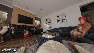 Parody VR Conk: Redhead Cowgirl Jessie Gives Woody a Deep Blowjob In Toy Story Cosplay Parody | HD Porn-1