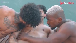 Hot Brazilian Pool Threesome-9