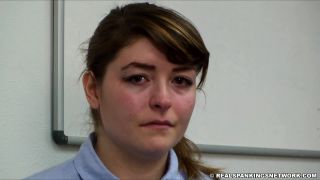 [hotspanker.com] Hailey is spanked hard by Real Spankings Institute – Hailey is Punished by The Dean with a leather tawse – (Part 2 of 2)-9
