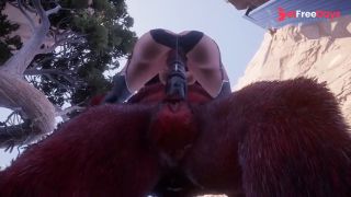 [GetFreeDays.com] Petite Redhead Witch Fucked by Monster Cock Furry Minotaur Yiff Hentai Animation Sex Video June 2023-4