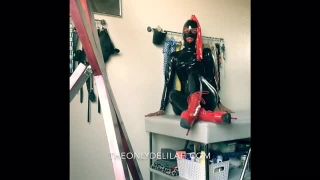 Bossy Ass Delilah2017-09-23 TEX LATINA INCASED HOOD FULL BODYSUIT Note this is a just a tasty tease, full v - 23-1