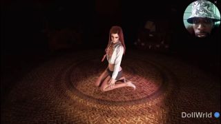 DollWrld - Mini Skirt Emma Dance 3D Animation - The Chamber of Secrets-1
