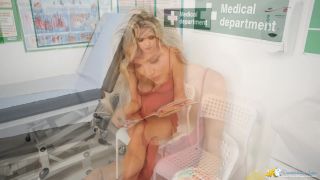 video 32 DownBlouse Jerk - Titty Examination - blonde - masturbation porn girl fart fetish-5