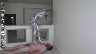 online video 35 Goddess Platinum: Shiny Platinum Tramples Spineless Slut | trampling | femdom porn chloroform fetish-5