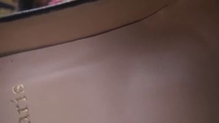Ebony pantyhose and shoe humiliation. (Femdom porn)-4