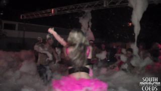 Southbeachcoeds.com- Filming in Key West Strip Club then Going to a Wild Foam Party Fantasy Fest 2014-9