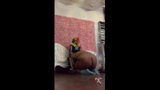 GIbbyTheClown - Sexy ass BBW Slut Takes Big Clown Dick - BBW-5