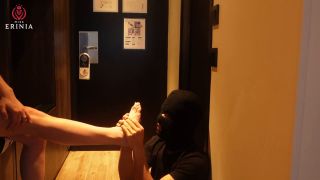 Mistress Erinias foot fetish session with the submissive MissErinia (Feet porn)-1