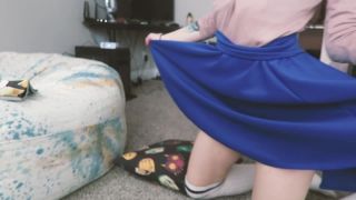 XMissMoxxiX In 49 – Natsuki Lit Club Tease - [Webcam]-3