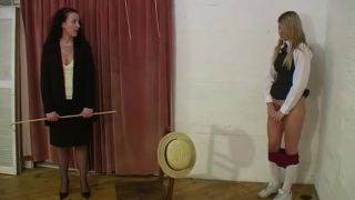 porn clip 5 Disobedient Behaviour, glove fetish on femdom porn -4