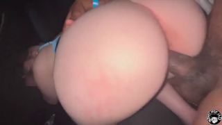 Big Tits busty Canadian gets poked in backseat pt 1-8