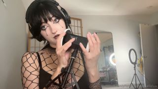 Julia.neis kenalialuv - Goth Clown ASMR, Ear Massage, Touching My Body, Saying Dirty Things 1920P - Onlyfans-3